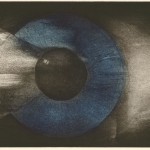 Ojo (1990) Aguafuerte con resinas Pl. 370x965 mm- Pp. 530 x 1120 mm.